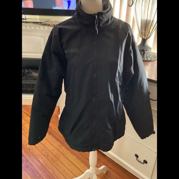 Columbia Navy Blue Zip Up Outdoor Jacket Size Large - Picture 3 of 8